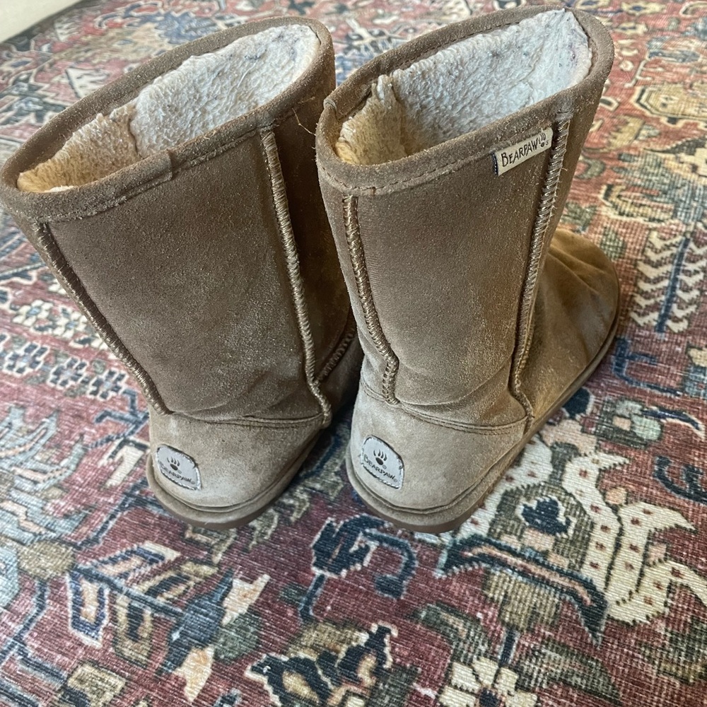 BearPaw Tan Winter Boots